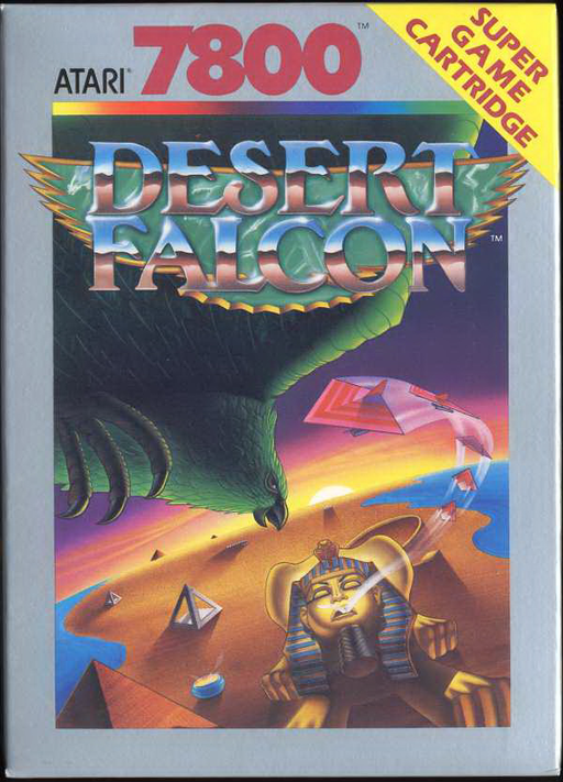 Desert Falcon (USA) 7800 Game Cover